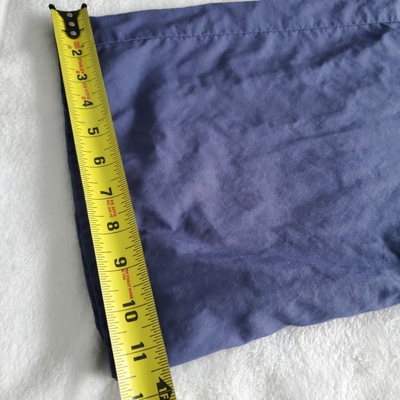 Uniqlo Women's Jumpsuit Large Blue Linen with Cotton Polyester Viscose Jumpsuit - Picture 4 of 10